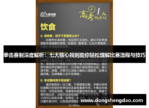 拳击赛制深度解析：七大核心规则助你轻松理解比赛流程与技巧